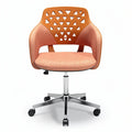 **Technische titel in het Nederlands: Moderne ergonomische bureaustoel met verstelbare hoogte en unieke rugleuning**